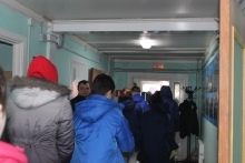 Организованный выход в зону эвакуации